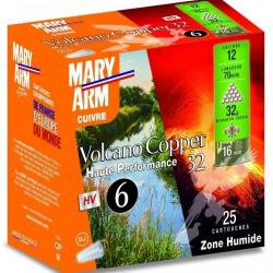 Cartouche Volcano COPPER 32 gr cal 12 Mary Arm Plomb