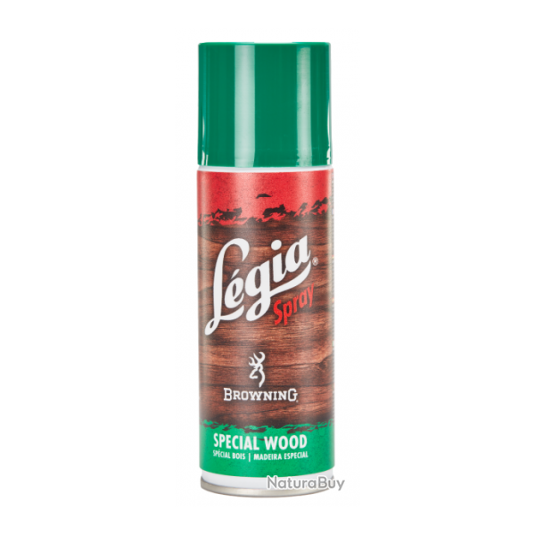 Huile pour arme LEGIA spray WOOD 200ml BROWNING