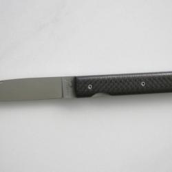 Couteau Perceval modèle Le Français rare Carbone édition