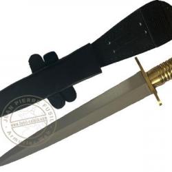 Dague de combat type Sheffield Doré
