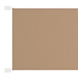 Auvent vertical 100x800 cm tissu oxford taupe 02_0007626