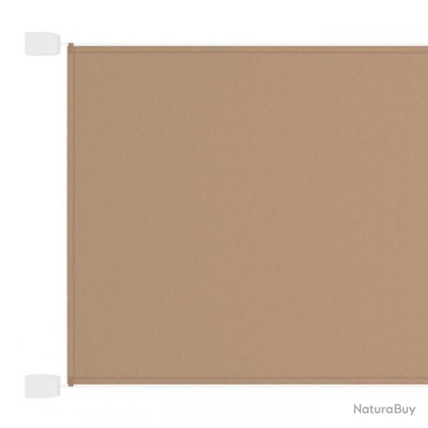 Auvent vertical 100x800 cm tissu oxford taupe 02_0007626