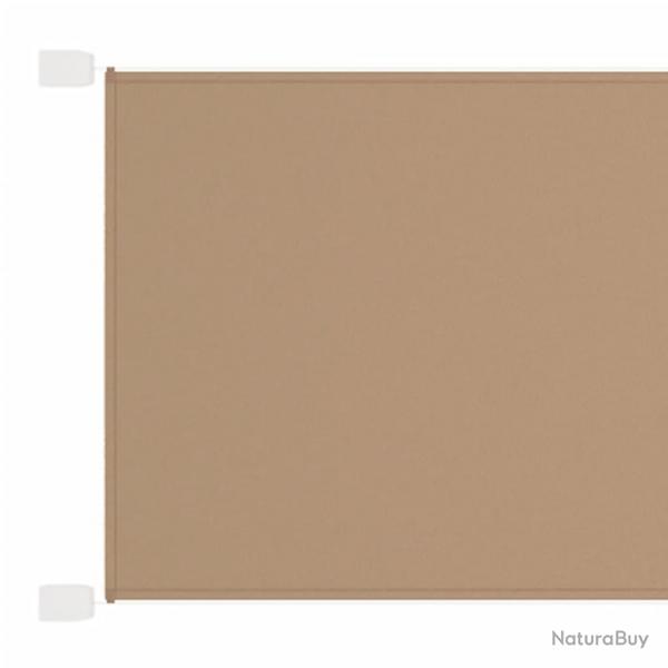Auvent vertical 60x800 cm tissu oxford taupe 02_0007652