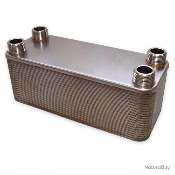 Hrale changeur de chaleur thermique inox 40 plaques max. 230 kw eau solaire 16_0000837