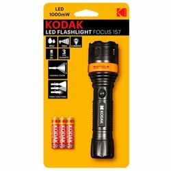 Lampe Torche Led Kodak® 1 W 60 lumens Noir