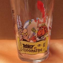 VERRE ASTERIX ET OBELIX,ASTERIX ET CLEOPATRE , GOSCINI UDERZO ® AMORA® 2002