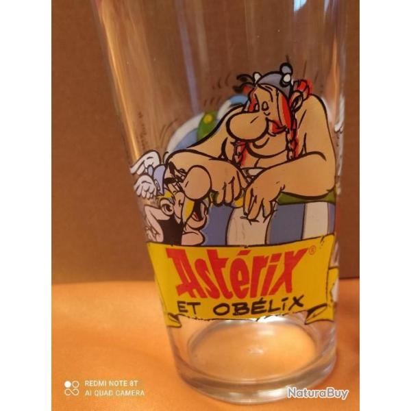 VERRE ASTERIX ET OBELIX, , GOSCINI UDERZO  AMORA 2000