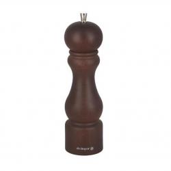 Moulin "Rumba", Couleur hêtre foncé, Hauteur 21 cm, Type moulin poivre [De Buyer]
