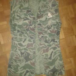 collection militaria veste camouflage d epoque indochine vietnam marquage triangle a identifier