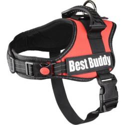 HARNAIS BEST BUDDY PLUTO ROUGE L 70-90CM 50MM