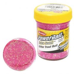 DPAA23 - Pâte à truite Berkley PowerBait Select Glitter Trout Bait - Pink