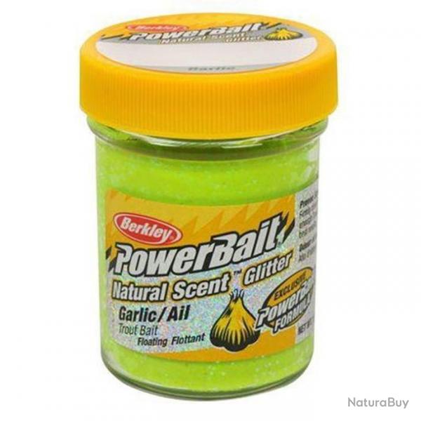 DPAA23 - Pte  truite Berkley PowerBait Natural Scent Trout Bait - Ail / Sunshine Yellow