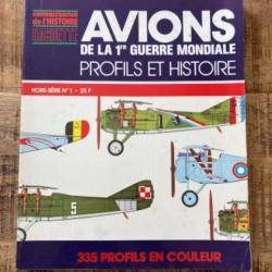 Livre "Avions de la 1er guerre mondiale, profils et histoire"
