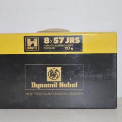 1 Boite de Balles RWS H Mantel calibre 8x57 JRS