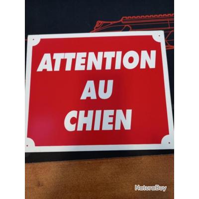 Panneau Attention Chien Pitbull – Autocollant Sécurité Intrusion – Signs Online USA