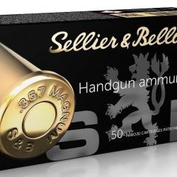 Sellier & Bellot - cal. 357 Mag - 158gr FMJ - lot de 1000