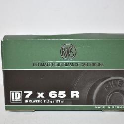 1 boite de Balles RWS ID Classic Calibre 7 x 65R / 11.5g - 177 grains
