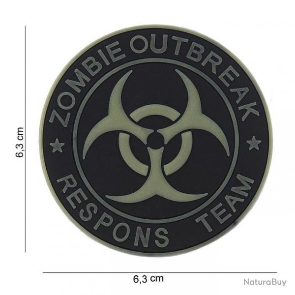 Patch 3D PVC Zombie outbreak n1