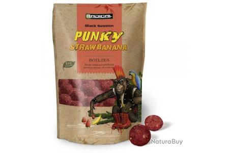 Bouillettes Radical Punky Strawbanana 16mm 1kg - CRAZY PECHE