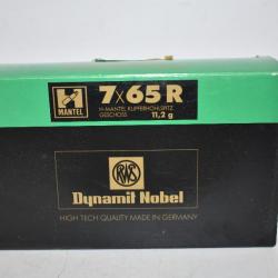 1 boite de Balles RWS H Mantel Calibre 7x65 R