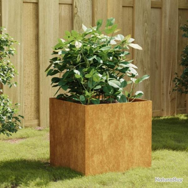 Jardinire 40x41x40 cm acier corten