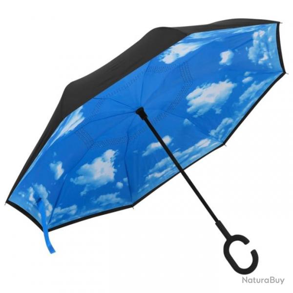 Parapluie  poigne en C Noir 108 cm