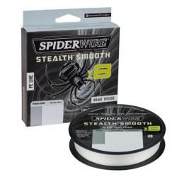 DPT23 - Tresse SpiderWire Stealth® Smooth8 x8 PE - Transparent - 150 m / 13/100