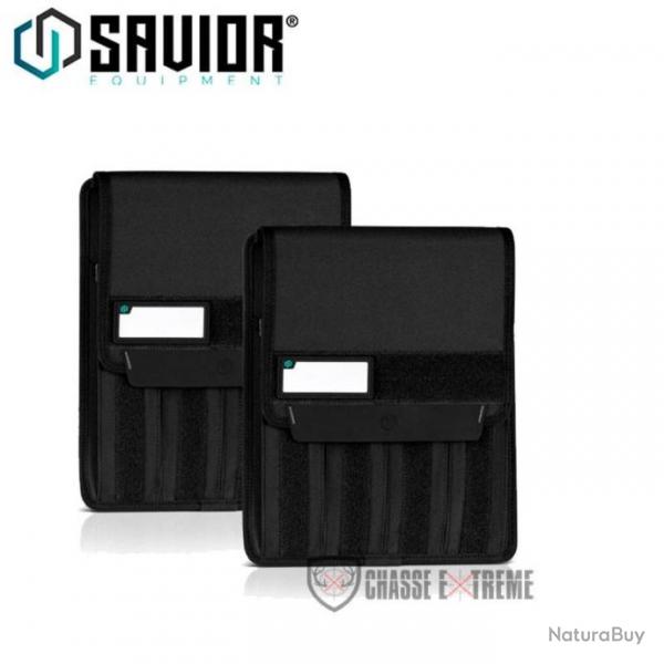 Pochette SAVIOR Buddy Extended Mag Pouch (4 Grand Chargeurs, 2 Pices) Noir