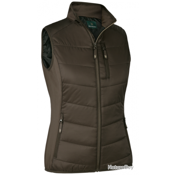 Gilet chauffant femme Lady Heat marron Deerhunter