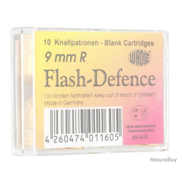 Cartouches 9 MM RK Flash Defence Pour Revolver