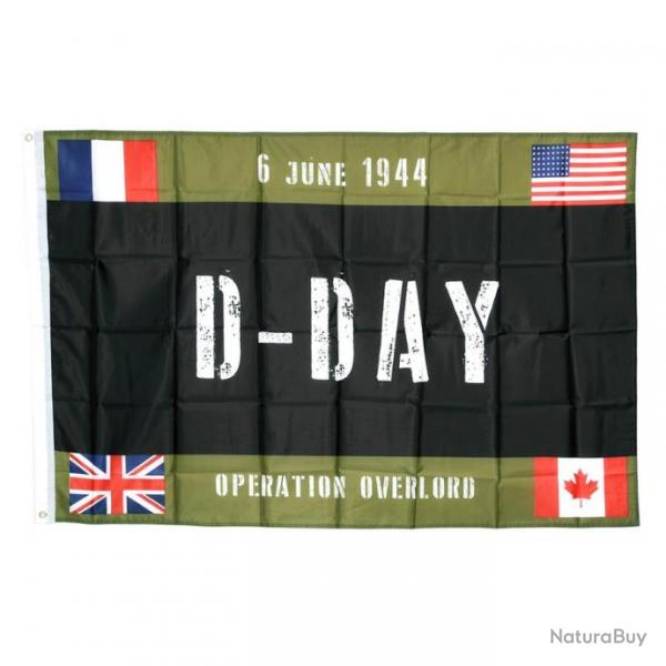 Drapeau D-Day Countries 1m x 1m50