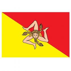 Drapeau Sicile 1m x 1m50