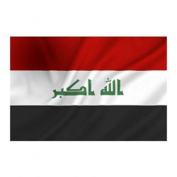 Drapeau Iraq 1m x 1m50