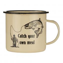 Tasse émaillée Catch Your Own Meal 500 ml