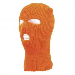 Cagoule 3 trous acrylique (Couleur Orange)