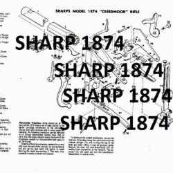 gros dossier SHARPS 1874 CREEDMOOR (envoi par mail) - VENDU PAR JEPERCUTE (m1723)