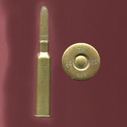 6.5 x 54 R Mannlicher Hollande à blanc balle bois - marquage : 25 12 25 A60