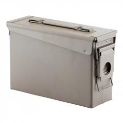 CAISSE MUNITION METAL CAL.30 27X13X18 CM Beige