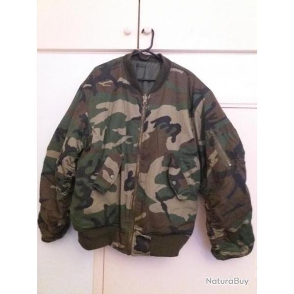 bombers camouflage taille large