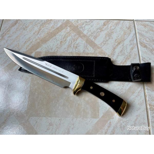 Couteau de Chasse MUELA JABALI - Lame 21 cm + tui cuir