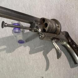 Rare Revolver à broche The Guardian American Model 1878