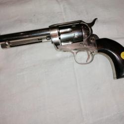 revolver colt S.A cal 45 PN Nickelé, modele à vis