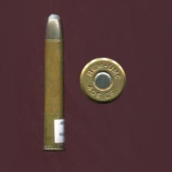 .405 Winchester - marquage : REM-UMC 405 CF - balle nickel pointe plomb arrondie