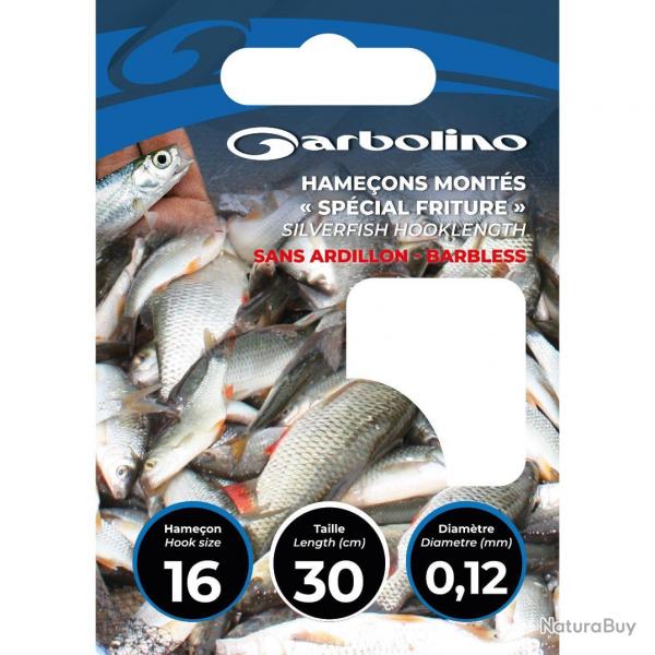 Hamecons Special Friture Sans Ardillon Garbolino 20 / D 0.10mm