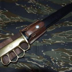 Couteau Custom Knuckle Poignard Combat
