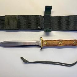 JOHN EK Commando Presentation Knife - Guerre du Vietnam - US Army - Etat Collection