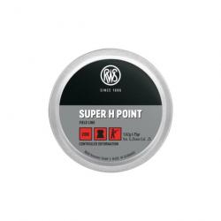 Plombs RWS Super H-Point - 6.35 mm / 1.62 g