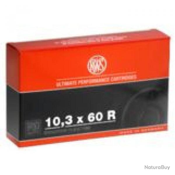 Cartouches RWS KS - Cal. 10.3x60 R - 16.4 g