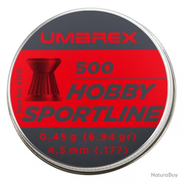 Plombs Umarex Hobby sportline tte plate - 4,5 mm / 500