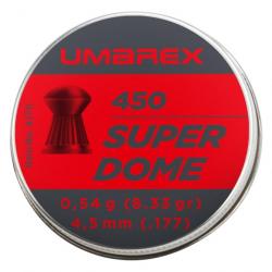 Plombs Umarex Superdome tête ronde - 4,5 mm / 450
